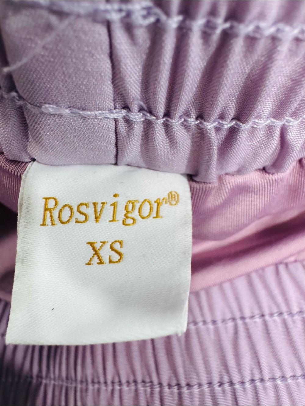 Rosvigor Womens Athletic High Waisted Shorts Running Workout Gym XS Purple - Picture 7 of 11